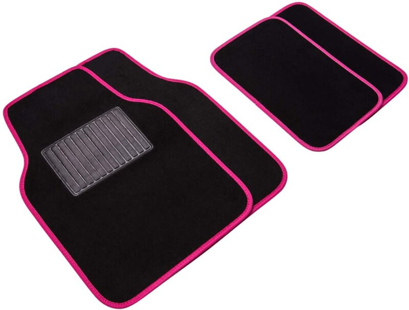 Universal Waterproof Car Floor Mats with Heel Pad,Universal fit for Suvs,Trucks,sedans,Set of 4