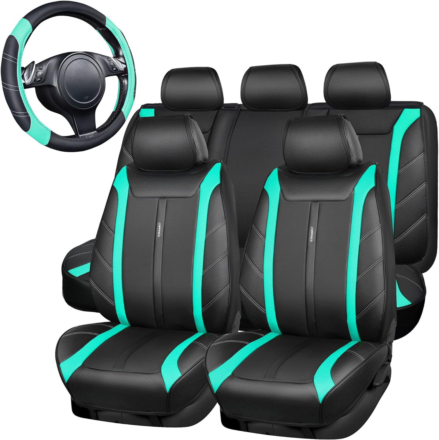 Insatallation seat covers for Nissan Qashqai XE leather style by MWBrothers  