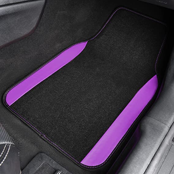 Rainbow Waterproof Universal CAR Floor MATS-Blue